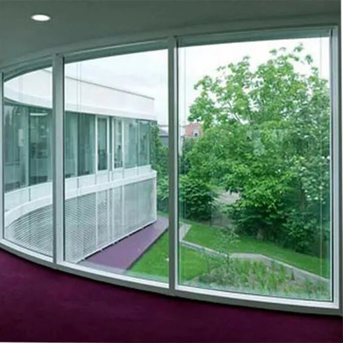 curved aluminium windows